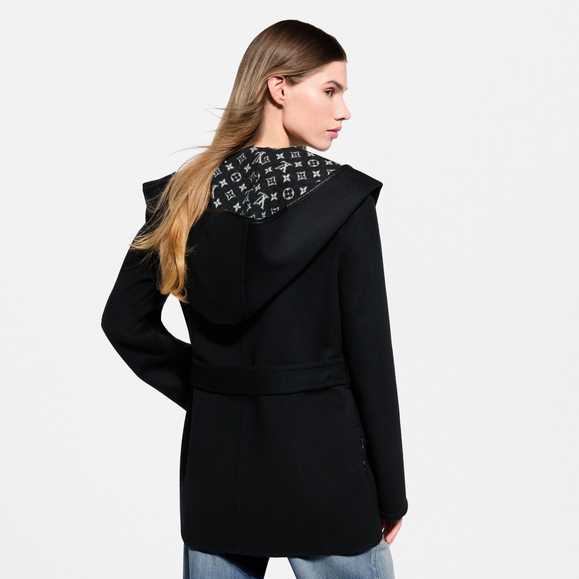Belted Short Wrap Pea Coat - Ready-to-Wear | LOUIS VUITTON